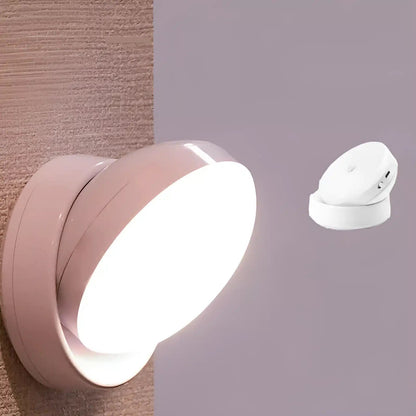 Lampe Murale Sans Fil Rechargeable avec Capteur de Mouvement USB - Luminenza - Blanc