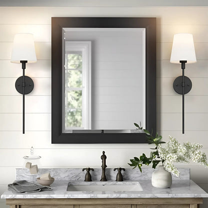 Lampes Murales Minimalistes Modernes, Style Nordique - Lot de 2 Pièces - Luminenza - Noir