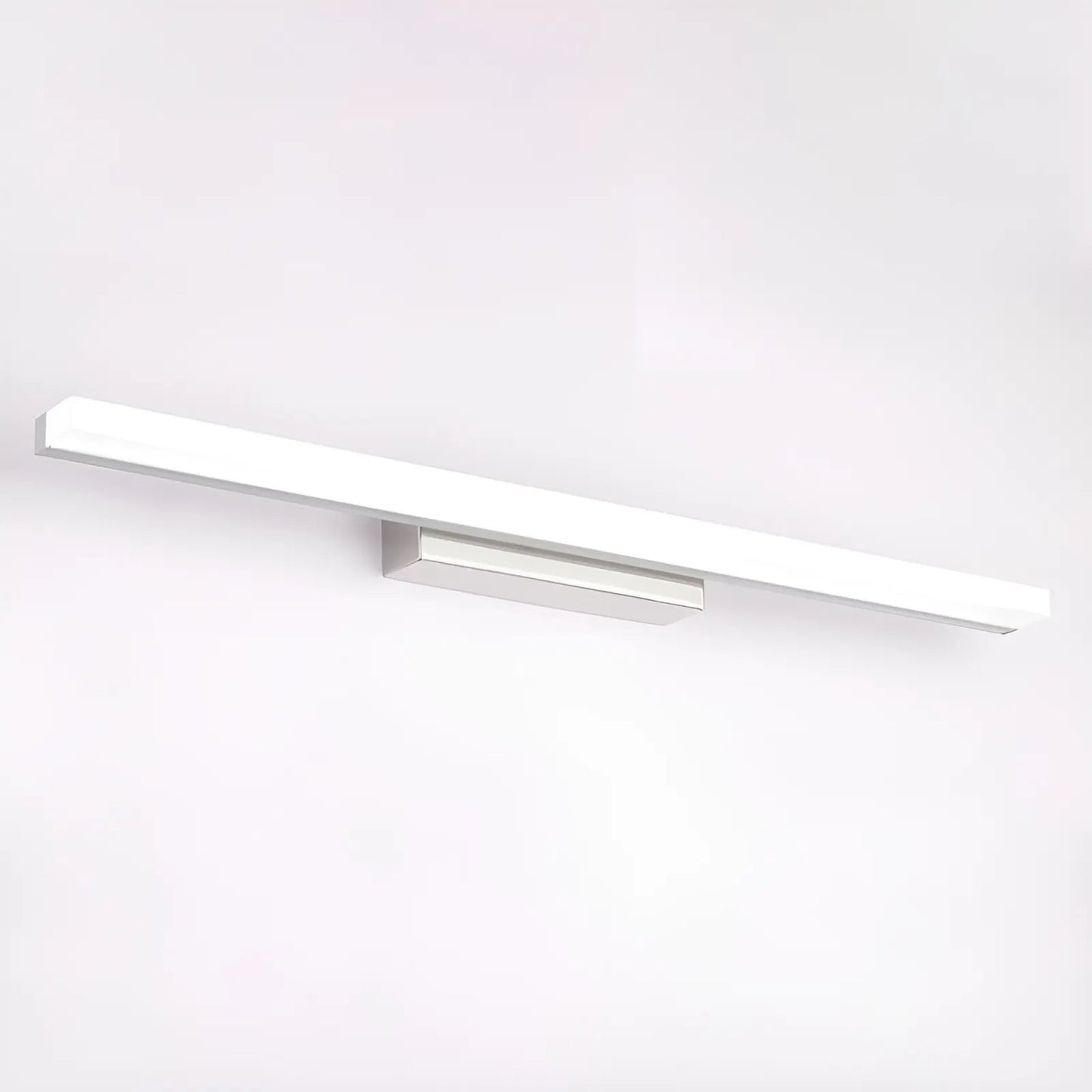 Lumière de Miroir en Acier Inoxydable Moderne pour Salle de Bain - Luminenza - Argent