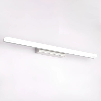 Lumière de Miroir en Acier Inoxydable Moderne pour Salle de Bain - Luminenza - Argent
