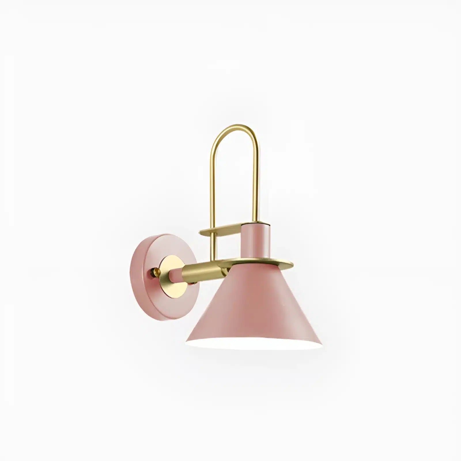 Luminaire Applique Murale en Métal - Style Industriel et Nordique pour Intérieur - Luminenza - Rose