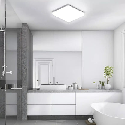 Plafonnier LED au Design Moderne, Éclairage d'Intérieur - Luminenza - Blanc