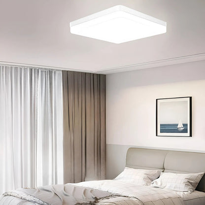 Plafonnier LED au Design Moderne, Éclairage d'Intérieur - Luminenza - Blanc