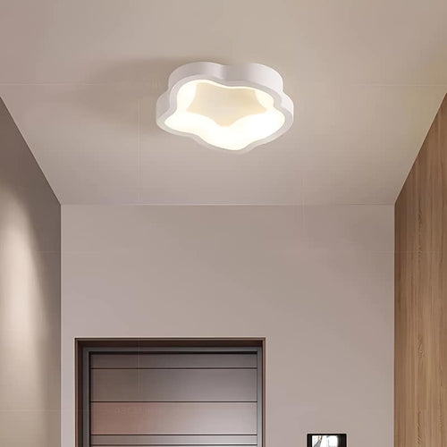Plafonnier LED nordique en forme de nuage pour salon - Luminenza - Blanc