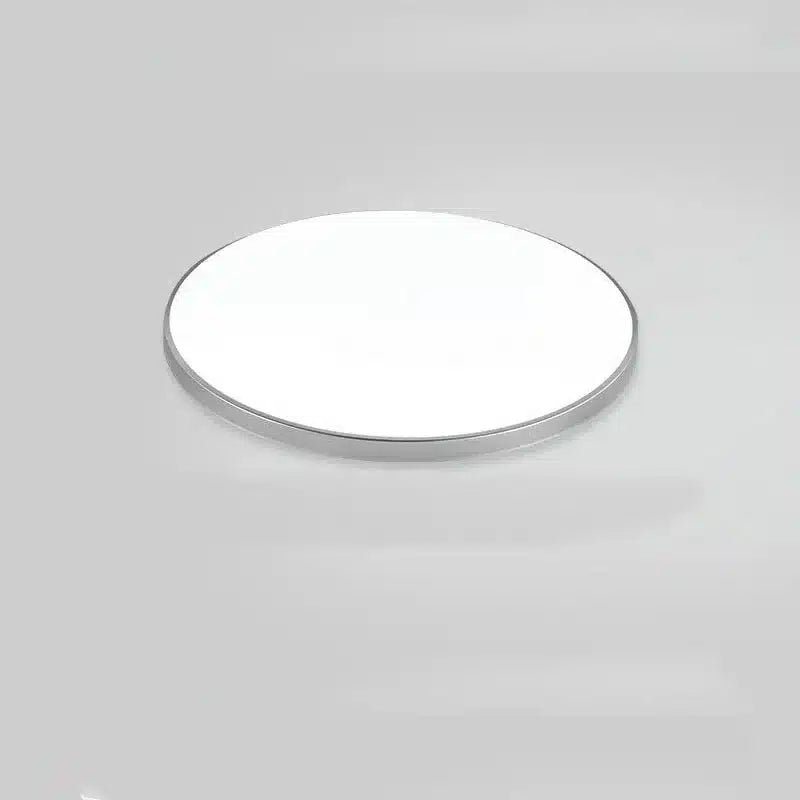 Plafonnier Rond LED Décoratif Moderne pour Salon - Luminenza - Argent