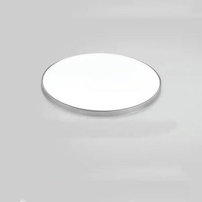 Plafonnier Rond LED Décoratif Moderne pour Salon - Luminenza - Argent