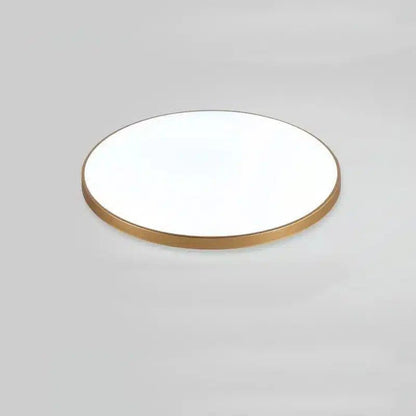 Plafonnier Rond LED Décoratif Moderne pour Salon - Luminenza - Doré