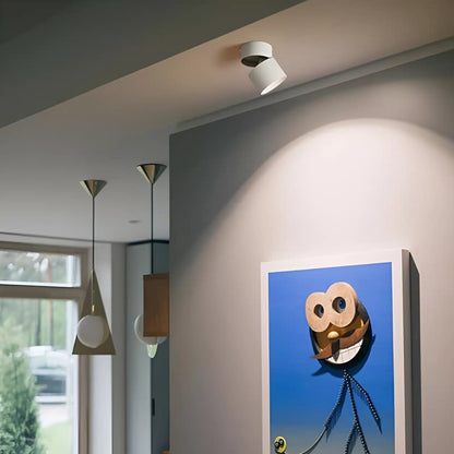 Spot LED Pliable en Aluminium - Éclairage Intérieur à Intensité Réglable - Luminenza - Blanc